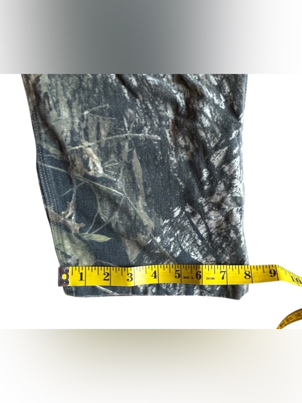 Vintage Mossy Oak Camo Bib Overalls Youth L Hunting Outdoor - Picture 8 of 12